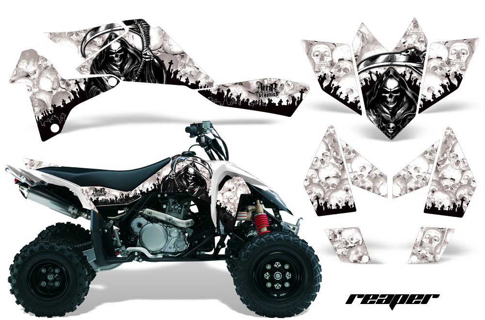 Suzuki LTR450 Graphics Kit Reaper W